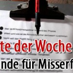 10 Gründe für Misserfolg oder wie es nicht geht